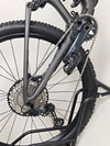 Image focusing on the rear tyre of the Specialized Stumpjumper Comp CARBON 2023 large mountain bike, highlighting its like new condition, RRP: £4,250.00, now for just £1,980.00 with FREE Delivery!