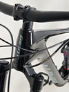 Giant Reign Advanced Pro 2 29 Carbon bike laying on rocky terrain, emphasizing durability, in Very Good Condition, LARGE frame, originally £4,499.00, on sale for £1,790.00!