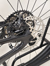Giant Reign Advanced Pro 2 29 Carbon in action during mountain biking, showcasing its robust design, LARGE frame, in Very Good Condition, RRP £4,499.00, now available for £1,790.00!