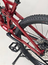 TREK Fuel EX 9.7 Gen 6 2023 FS CARBON / M-L / FOX / RRP: £4,175.00 / LIKE NEW! / Get it for £2,090.00 including FREE UK Delivery! - Detail showcasing bike's suspension fork in action.
