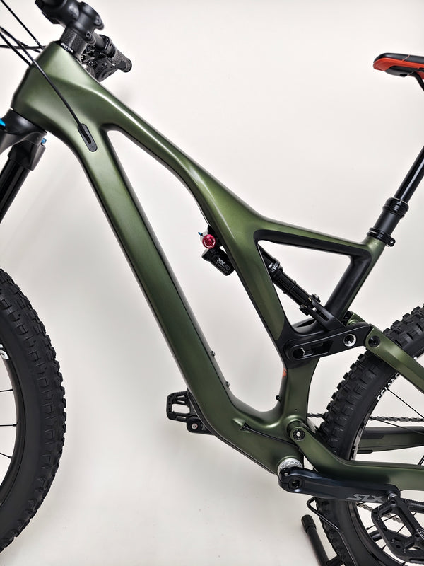 Orbea Rallon M20 Carbon 2021/ LARGE / FOX 38 / RRP: £4,259.00 / Very Good Condition! cassette and derailleur alignment detail