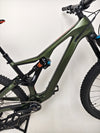 Orbea Rallon M20 Carbon 2021/ LARGE / FOX 38 / RRP: £4,259.00 / Very Good Condition! side profile highlighting advanced dynamics 160mm technology