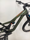 Orbea Rallon M20 Carbon 2021/ LARGE / FOX 38 / RRP: £4,259.00 / Very Good Condition! rear tyre tread close-up on the Orbea Rallon
