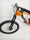Trek Slash 7 Factory Orange / X-LARGE / YARI / RRP: £3,200.00 / Very Good Condition / Our Price 1,770.00 including FREE UK Delivery! Rear shock mounting and linkage pivot detail on Trek Slash 7