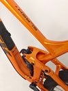 Trek Slash 7 Factory Orange / X-LARGE / YARI / RRP: £3,200.00 / Very Good Condition / Our Price 1,770.00 including FREE UK Delivery! Top tube and down tube connection detail on Trek Slash 7