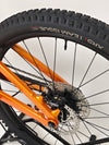 Trek Slash 7 Factory Orange / X-LARGE / YARI / RRP: £3,200.00 / Very Good Condition / Our Price 1,770.00 including FREE UK Delivery! Close-up of Trek Slash 7 frame storage routing and downtube area
