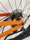 Trek Slash 7 Factory Orange / X-LARGE / YARI / RRP: £3,200.00 / Very Good Condition / Our Price 1,770.00 including FREE UK Delivery! Rear wheel and tyre tread detail on Trek Slash 7