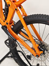 Trek Slash 7 Factory Orange / X-LARGE / YARI / RRP: £3,200.00 / Very Good Condition / Our Price 1,770.00 including FREE UK Delivery! Cassette and freewheel detail on Trek Slash 7 1x12 drivetrain