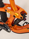 Trek Slash 7 Factory Orange / X-LARGE / YARI / RRP: £3,200.00 / Very Good Condition / Our Price 1,770.00 including FREE UK Delivery! Seat post and internal routing detail on Trek Slash 7 with 170mm travel