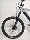 View demonstrating the design aesthetic of the Haibike AllTrail 5 27.5 2022 Full Suspension e-Bike. Available for an attractive price of £1,870.00 at eMado!