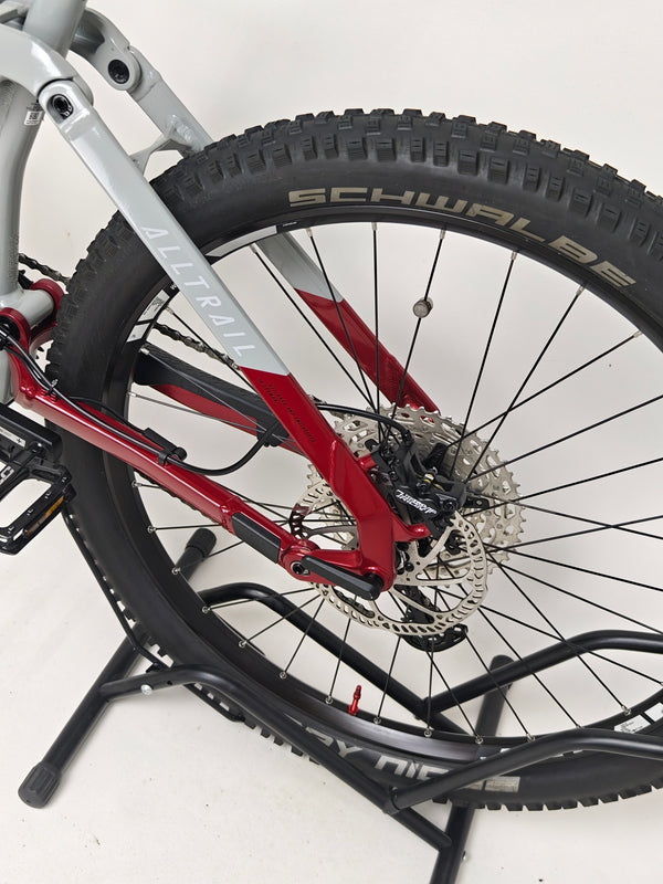 Haibike AllTrail 5 27.5 2022 Full Suspension e-Bike used on a physical journey. Get this bike in excellent condition for £1,870.00 at eMado!