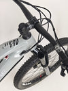 Haibike AllTrail 5 27.5 2022 Full Suspension e-Bike's braking system showcased in excellent detail. Buy for only £1,870.00 at eMado!