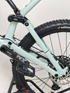Image focusing on the iconic design of Specialized Status 160 2023 Large S4 bike in excellent condition, with an attractive price of £1,750 (RRP £2,900).