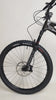 Close-up view of the 2023 Lapierre Zesty AM CF 8.9 Large featuring the SRAM GX Eagle drivetrain and RockShox Lyrik select+ fork. Buy it for only £2,850. Free UK delivery or £100 off collection.