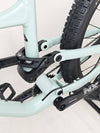 Photo showing the shock area of the Specialized Status 160 2023 Large S4 bike, showcasing its excellent condition for £1,750 (RRP £2,900).