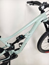 Wide shot of the Specialized Status 160 2023 Large S4 bike fully equipped and ready for sale in excellent used condition, priced at £1,750 (RRP £2,900).