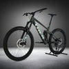 Trek Remedy 8 2023 LARGE — olive green frame and suspension, side profile